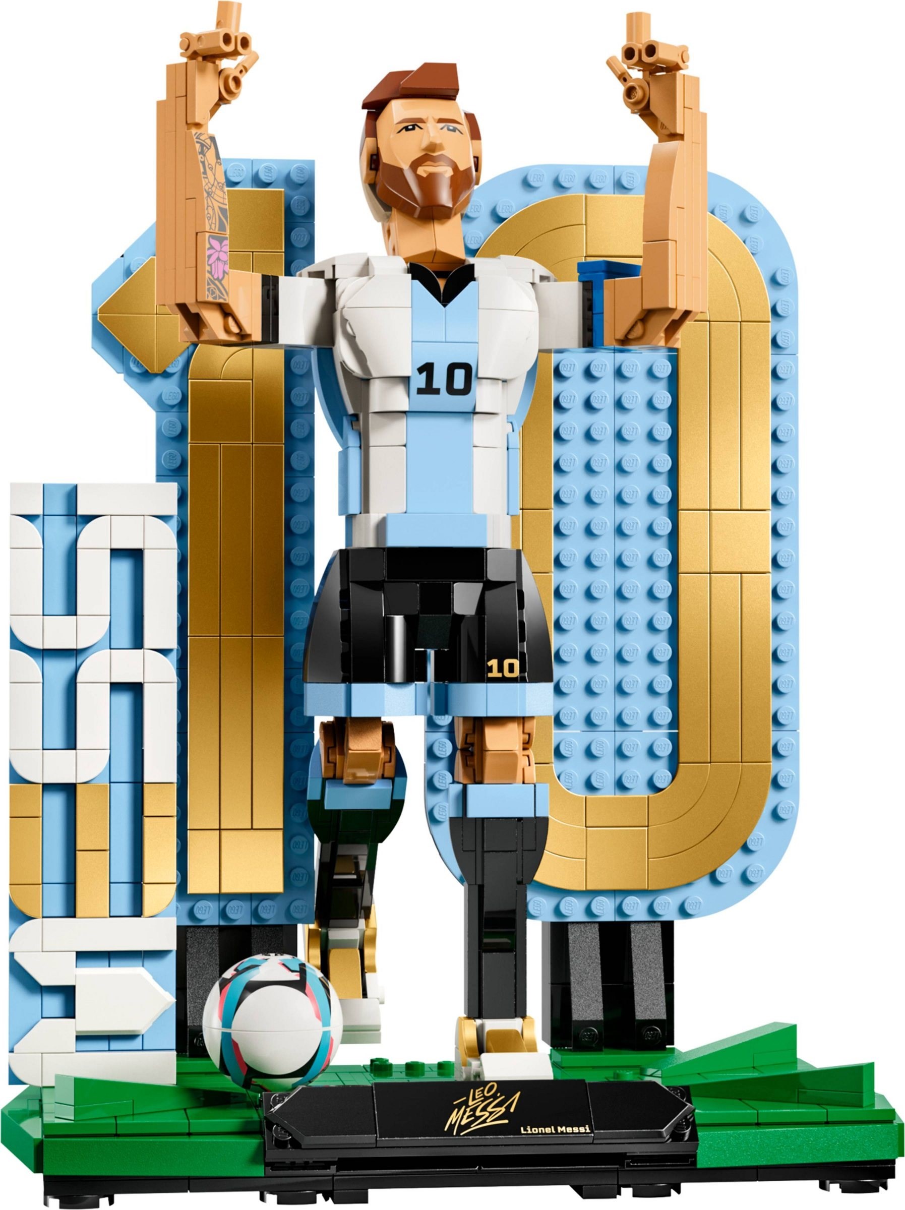 Lionel Messi - Voetballegende LEGO-set afbeelding 2