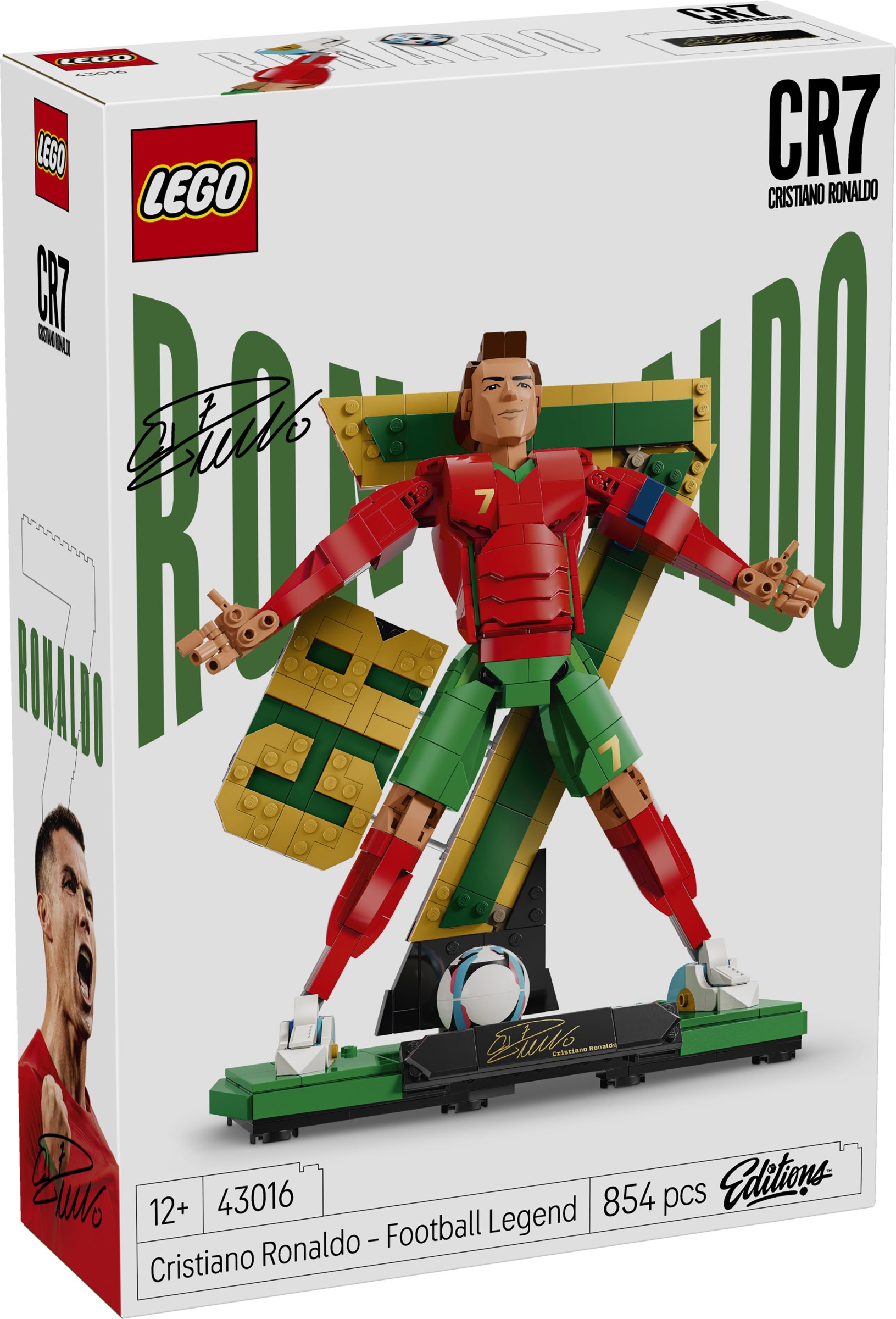 LEGO Cristiano Ronaldo – Football Legend set 43016