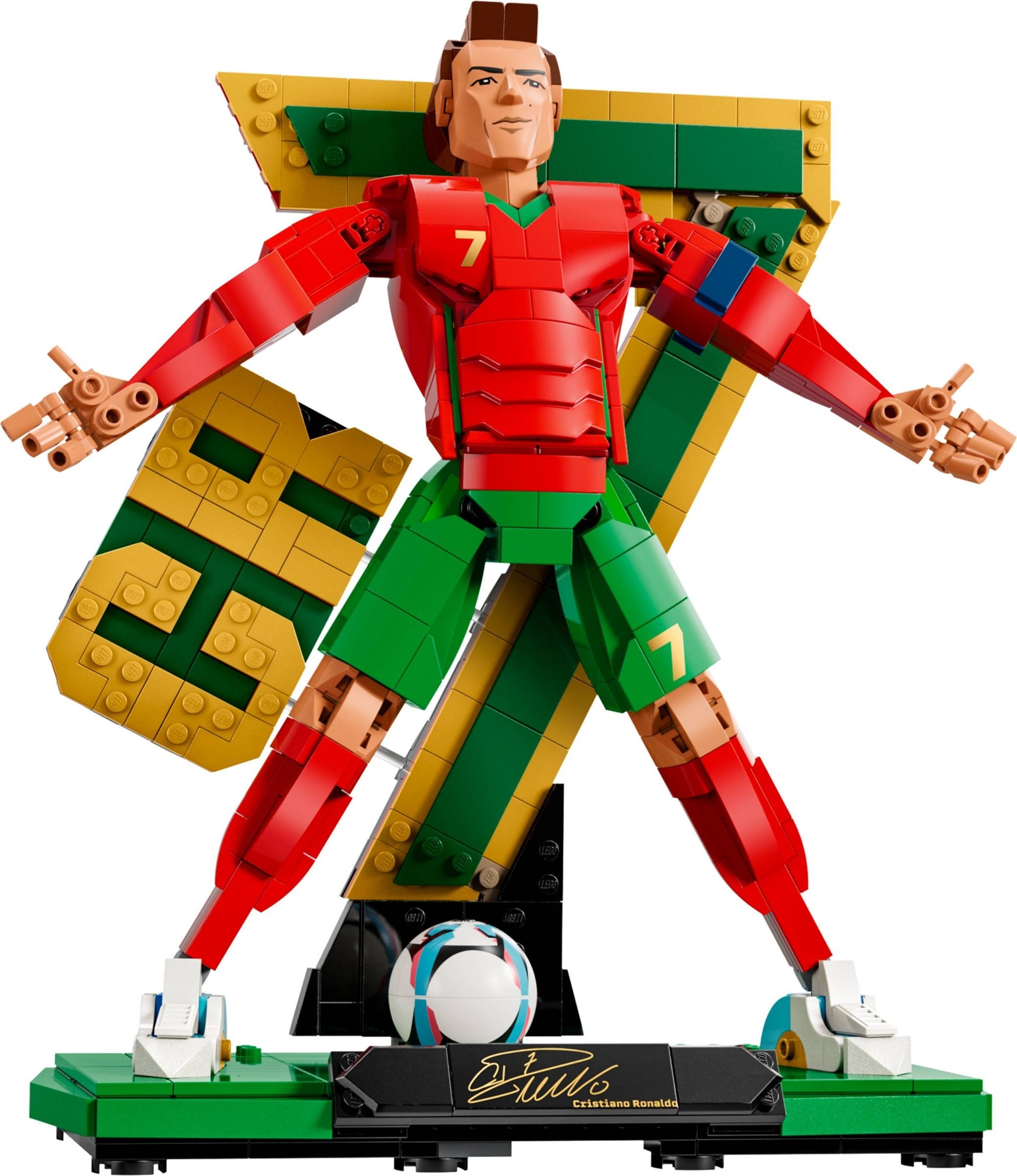Cristiano Ronaldo - Voetballegende LEGO-set afbeelding 2