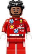 Scuderia Ferrari HP helm van Lewis Hamilton LEGO-set afbeelding 3