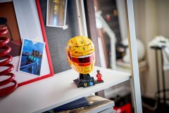 Scuderia Ferrari HP helm van Lewis Hamilton LEGO-set afbeelding 14