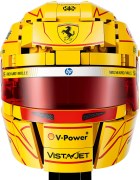 Scuderia Ferrari HP helm van Lewis Hamilton LEGO-set afbeelding 6
