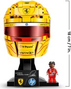 Scuderia Ferrari HP helm van Lewis Hamilton LEGO-set afbeelding 9