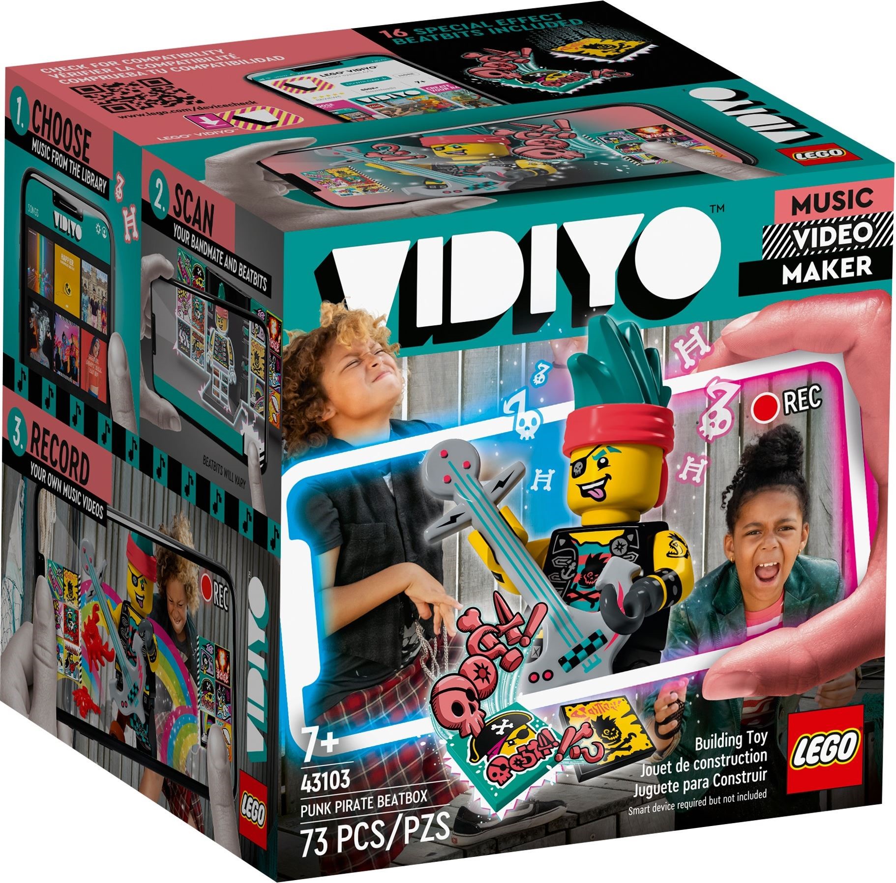 Punk Pirate BeatBox LEGO-set afbeelding 2