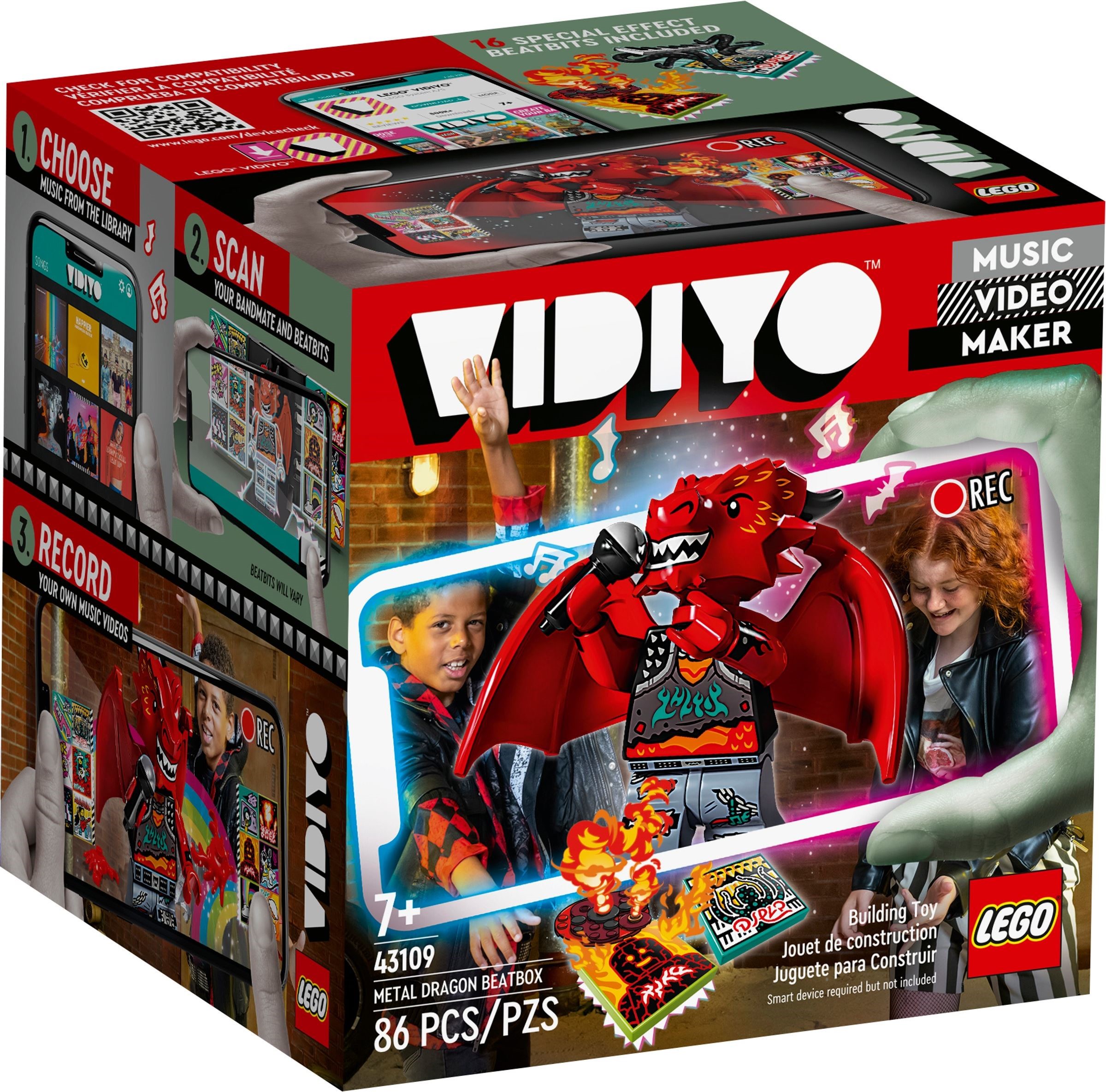 Metal Dragon BeatBox LEGO-set afbeelding 2