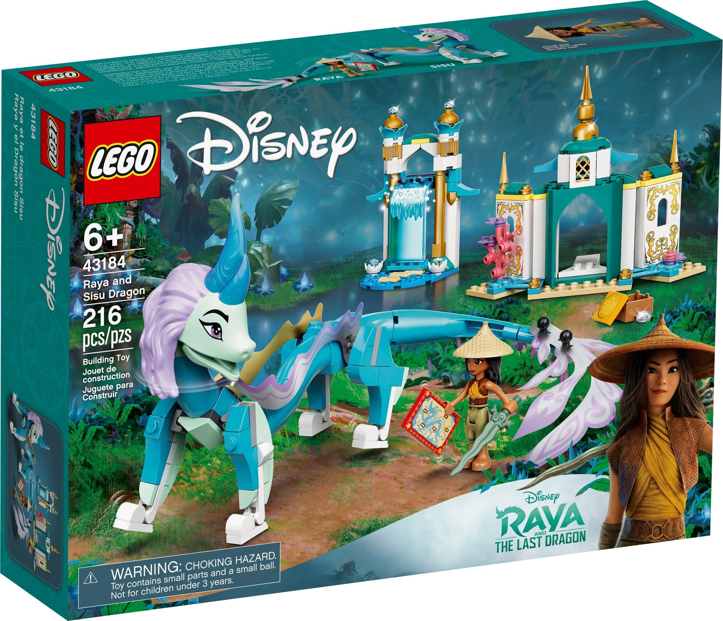 LEGO Raya and Sisu Dragon set 43184