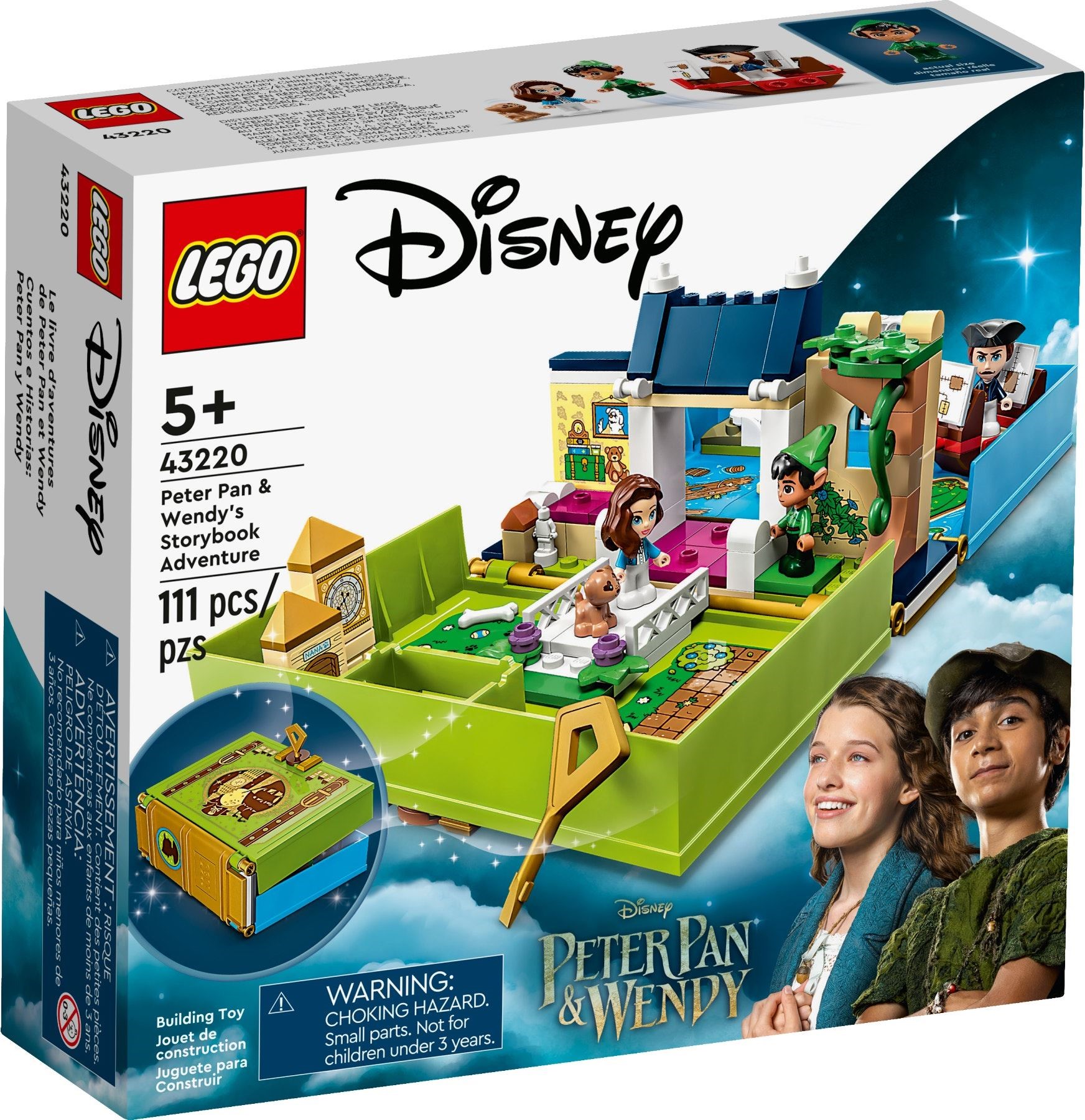 LEGO Peter Pan & Wendy's Storybook Adventure set 43220
