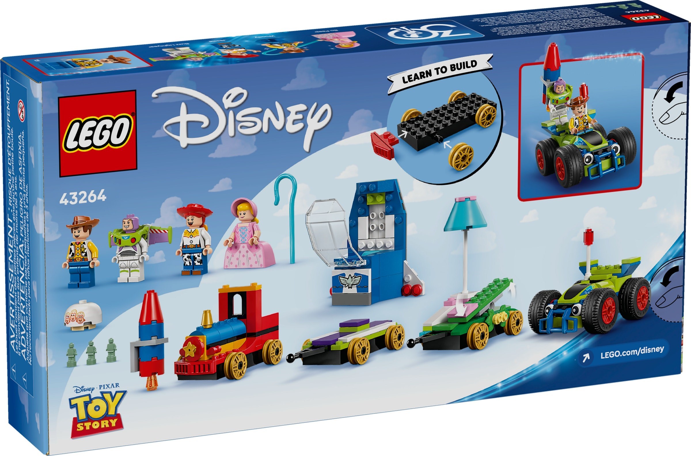 Toy Story feesttrein en RC auto LEGO-set afbeelding 2
