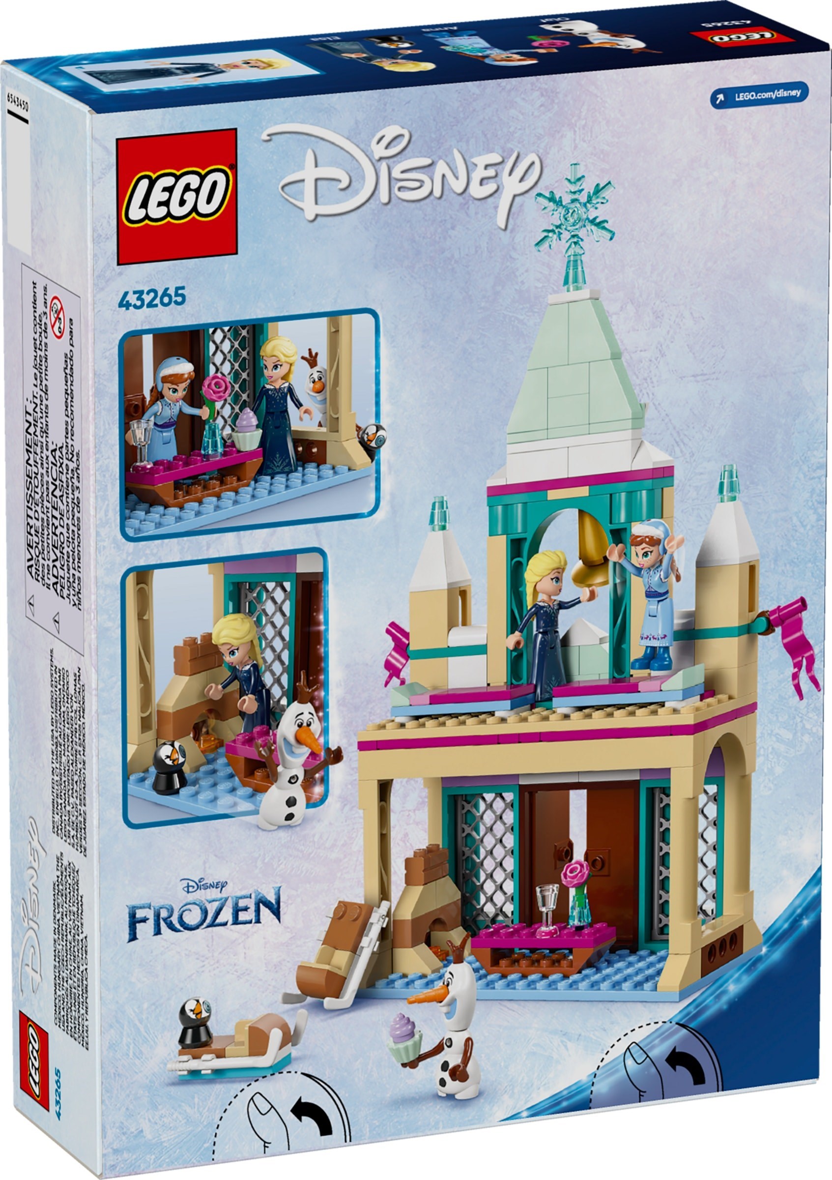 Frozen kasteel van Arendelle LEGO-set afbeelding 2