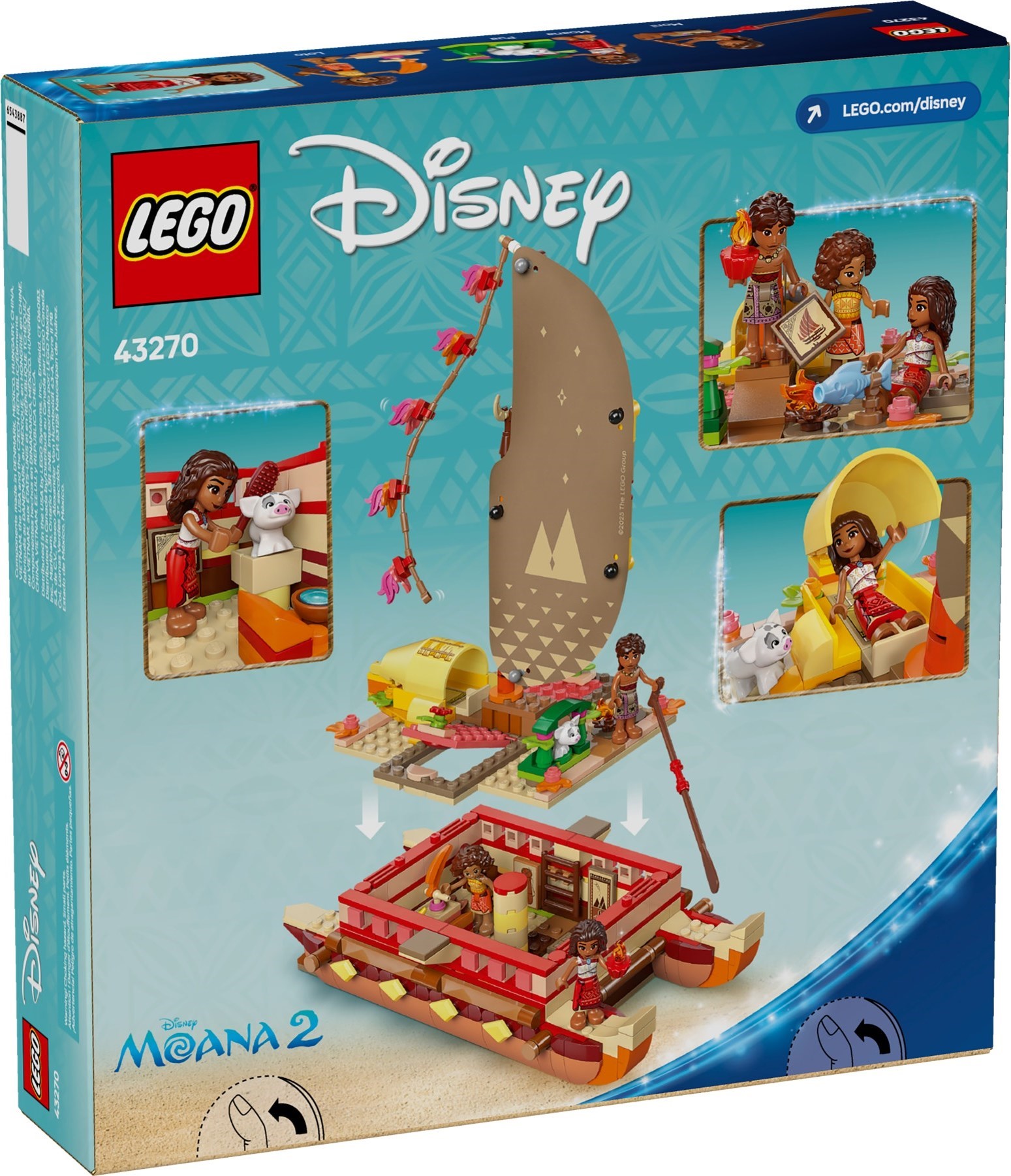 Vaiana's avonturenkano LEGO-set afbeelding 2