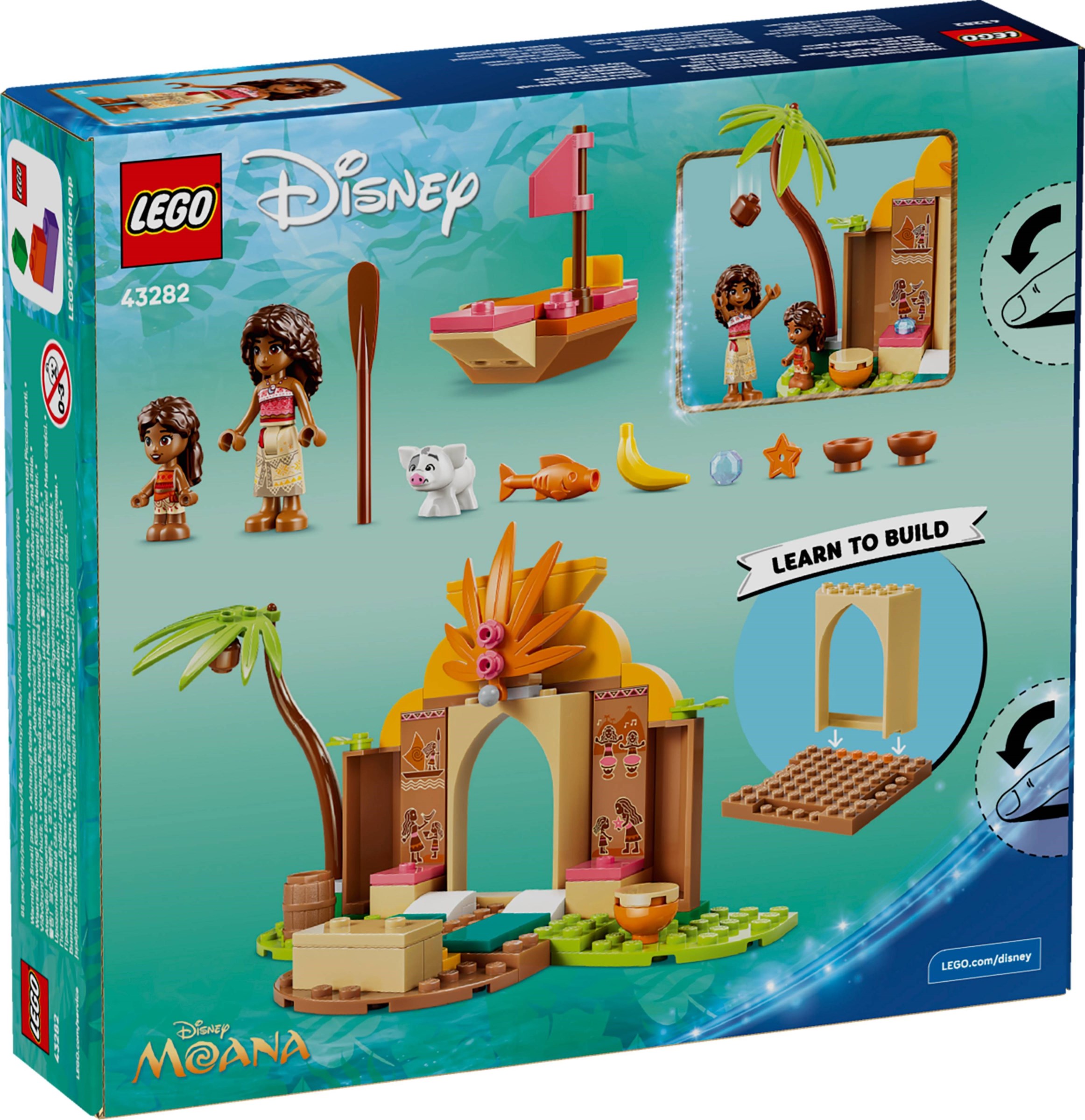 Dorpshuis en boot LEGO-set afbeelding 2