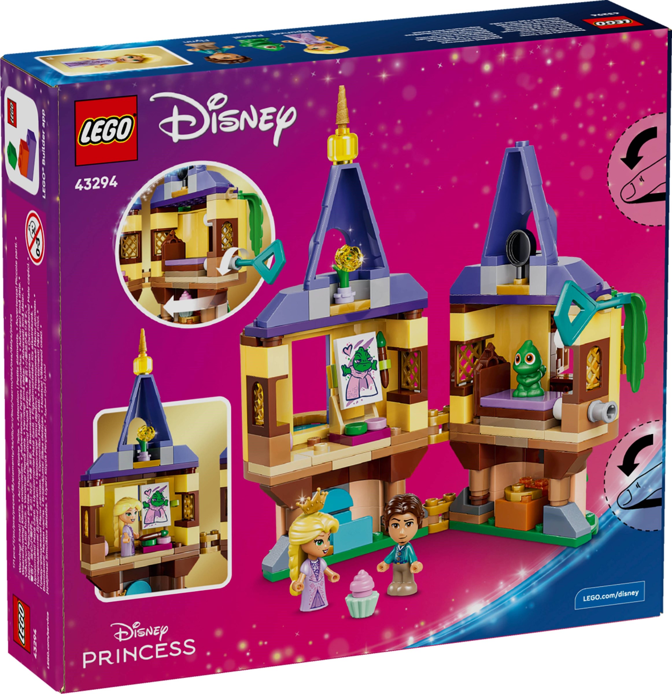 Rapunzels minitoren LEGO-set afbeelding 2