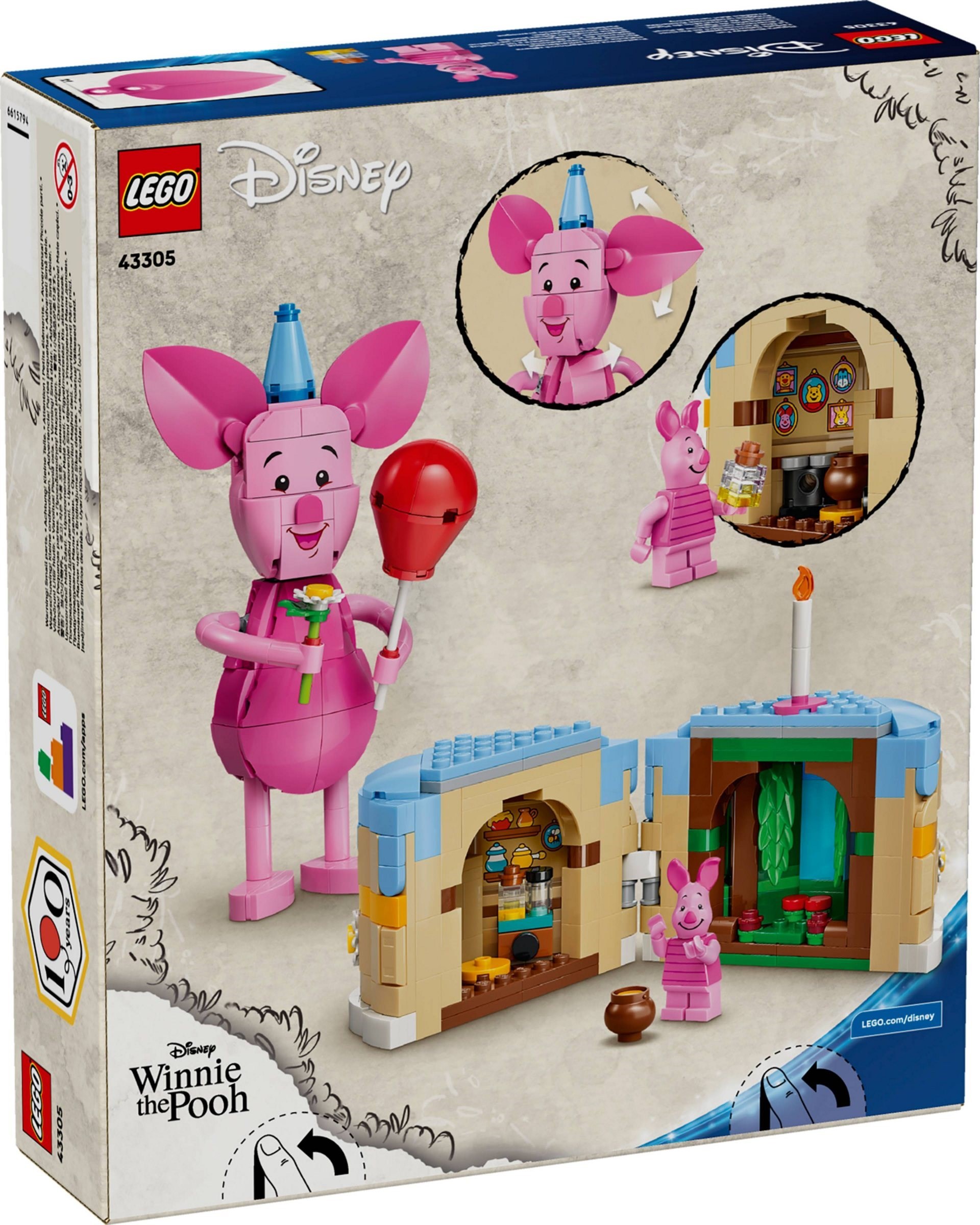 LEGO Piglet's Birthday Fun set 43305