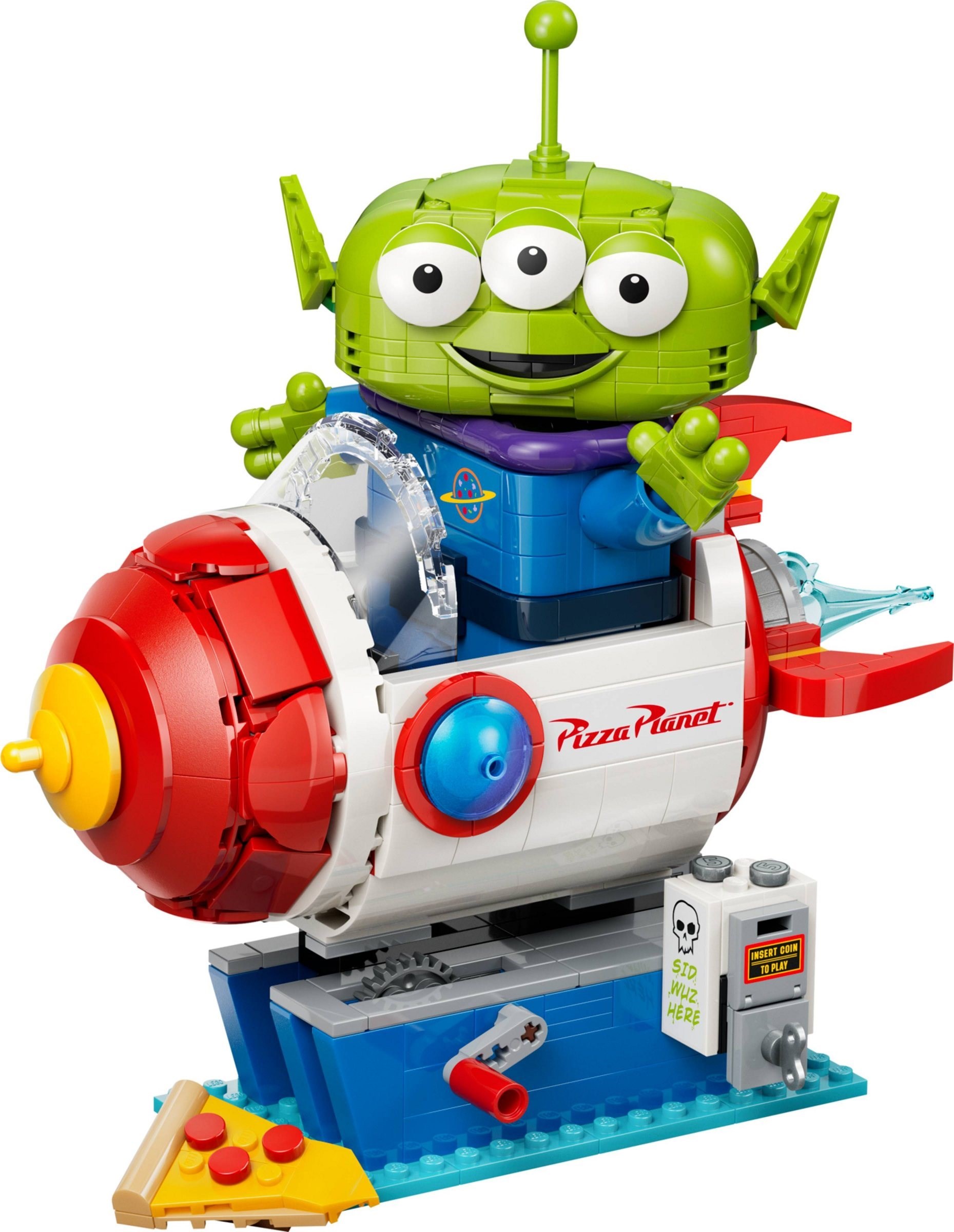 Alien met Pizza Planet raket LEGO-set afbeelding 2
