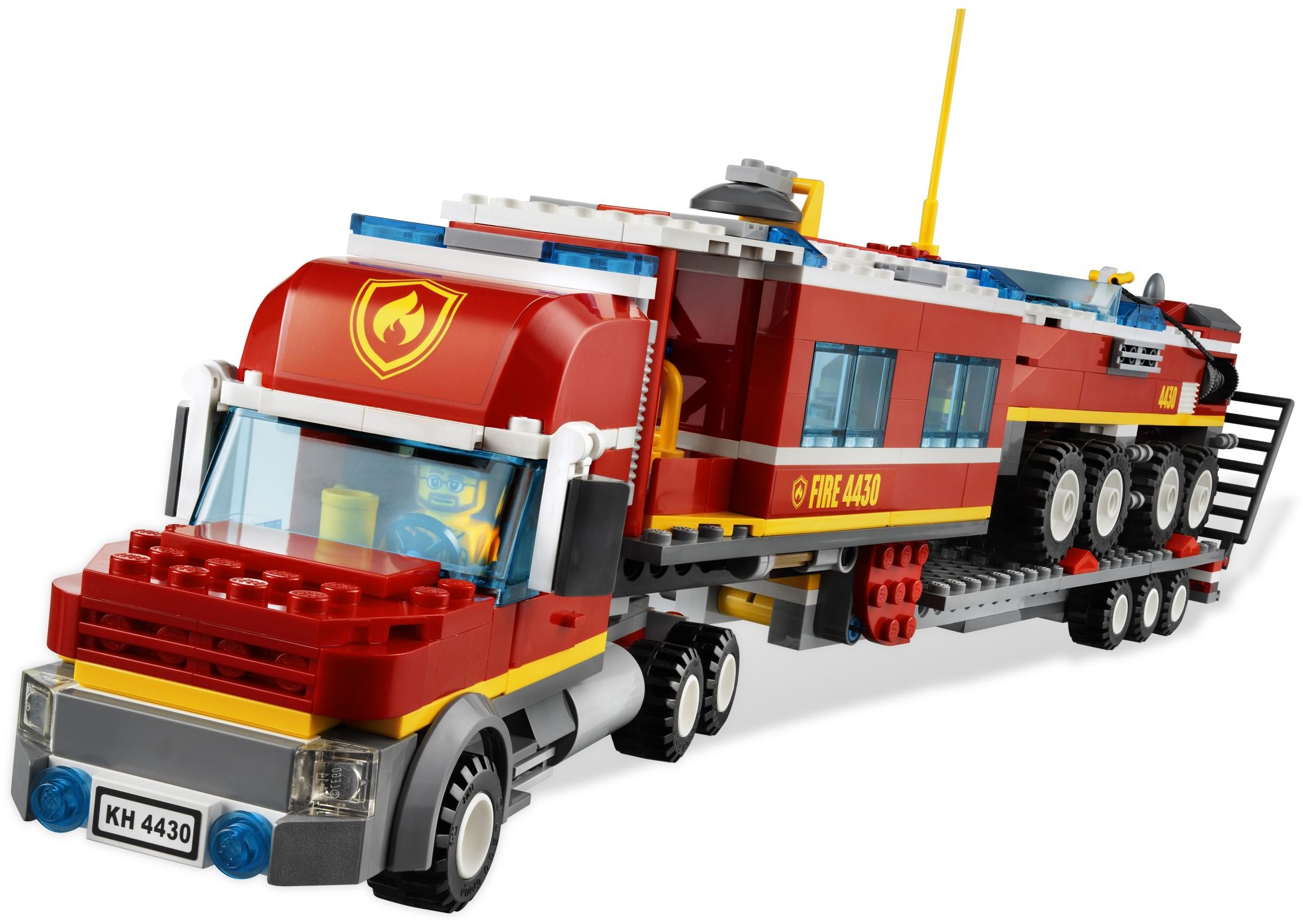 Lego city fire transporter online