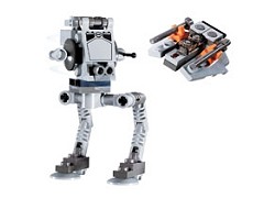 Конструктор LEGO (ЛЕГО) Star Wars 4486  AT-ST & Snowspeeder