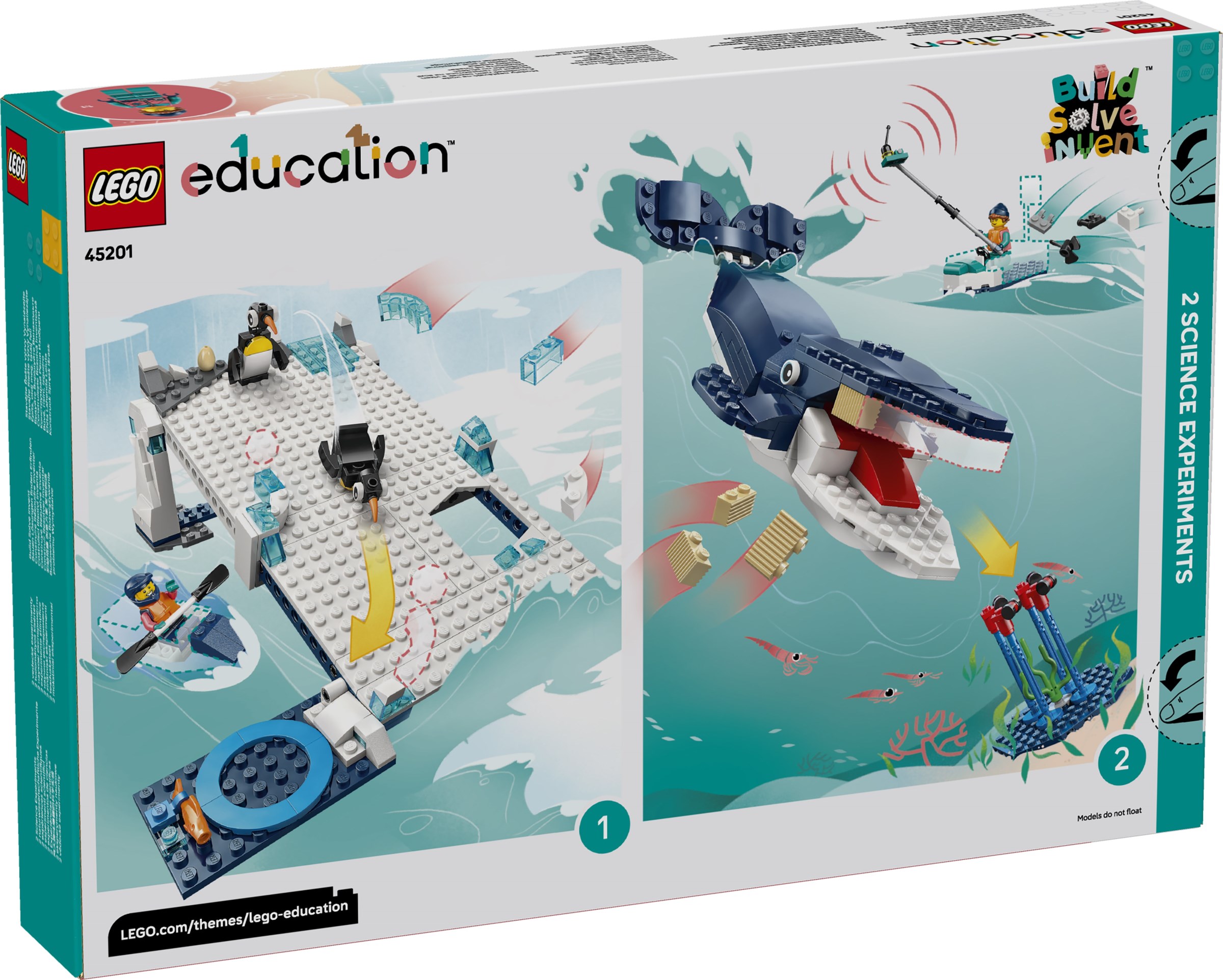 LEGO Antarctic Animals Science Kit set 45201