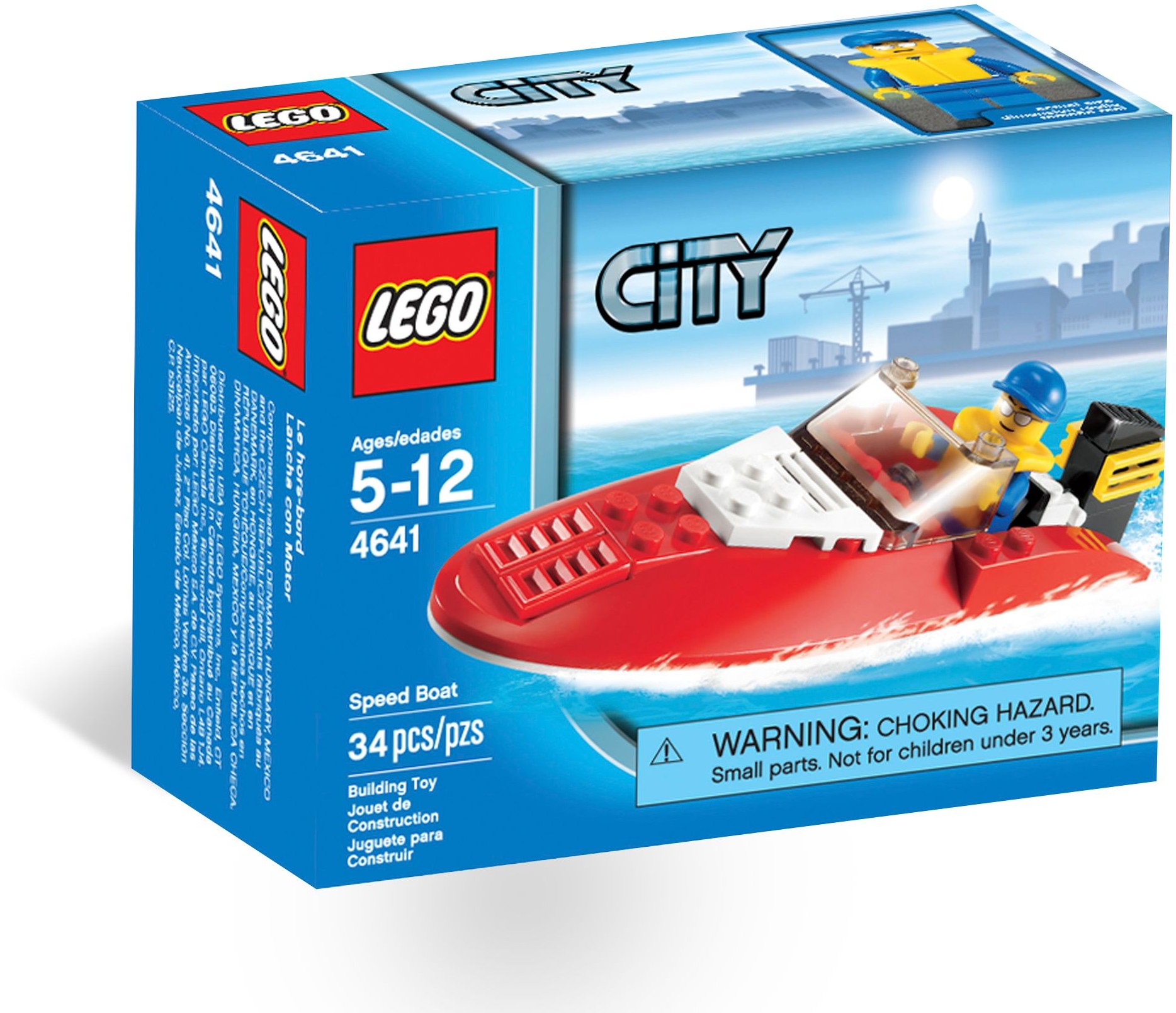 Speedboat 4641 City LEGO