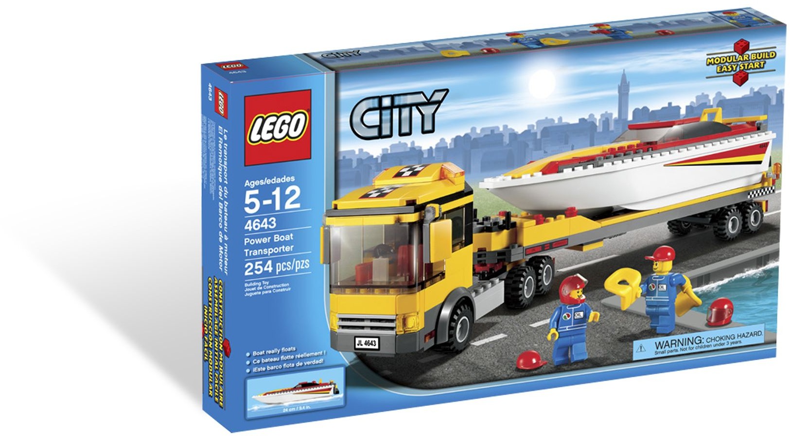 Power Boat Transporter 4643 City LEGO