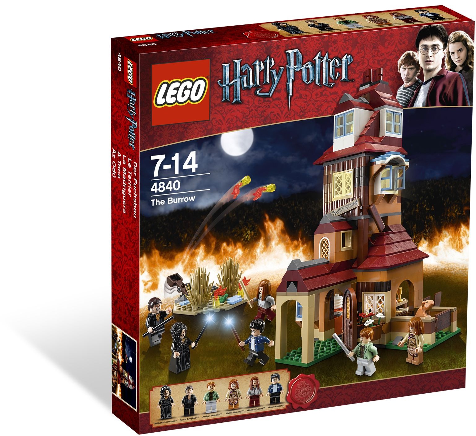 Lego harry hot sale potter the burrow