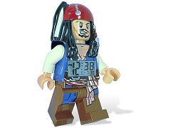 Конструктор LEGO (ЛЕГО) Gear 5000144  Pirates of the Caribbean Jack Sparrow Minifigure Clock 