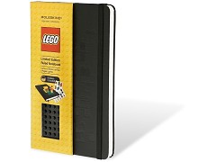 Конструктор LEGO (ЛЕГО) Gear 5001126  Moleskine notebook black brick, ruled, large 