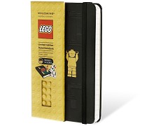 Конструктор LEGO (ЛЕГО) Gear 5001127  Moleskine notebook yellow brick, ruled, small