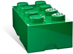 Конструктор LEGO (ЛЕГО) Gear 5001387  8-stud Green Storage Brick