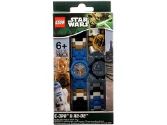 Конструктор LEGO (ЛЕГО) Gear 5002210  C-3PO and R2-D2 Minifigure Watch