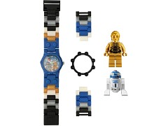 Конструктор LEGO (ЛЕГО) Gear 5002210  C-3PO and R2-D2 Minifigure Watch