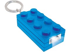 Конструктор LEGO (ЛЕГО) Gear 5002805  2x4 Brick Key Light (Blue)