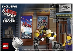 Конструктор LEGO (ЛЕГО) Gear 5002891  The LEGO Movie Poster Sticker 