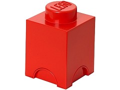 Конструктор LEGO (ЛЕГО) Gear 5003566  1 stud Red Storage Brick