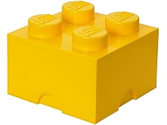 Конструктор LEGO (ЛЕГО) Gear 5003576  4 stud Yellow Storage Brick