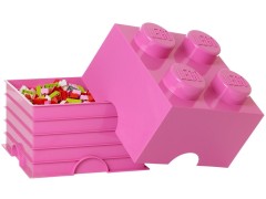 Конструктор LEGO (ЛЕГО) Gear 5004277  4 stud Pink Storage Brick