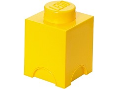 Конструктор LEGO (ЛЕГО) Gear 5004898  1 stud Yellow Storage Brick