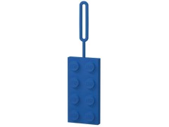 Конструктор LEGO (ЛЕГО) Gear 5005342  2x4 Blue Silicone Luggage Tag