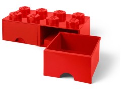 Конструктор LEGO (ЛЕГО) Gear 5005398  8 stud Bright Red Storage Brick Drawer