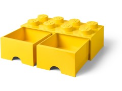 Конструктор LEGO (ЛЕГО) Gear 5005400  8 stud Bright Yellow Storage Brick Drawer