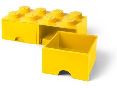 Конструктор LEGO (ЛЕГО) Gear 5005400  8 stud Bright Yellow Storage Brick Drawer