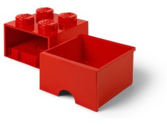 Конструктор LEGO (ЛЕГО) Gear 5005402  4 stud Bright Red Storage Brick Drawer