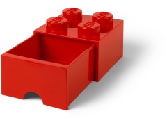 Конструктор LEGO (ЛЕГО) Gear 5005402  4 stud Bright Red Storage Brick Drawer