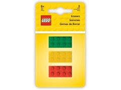 Конструктор LEGO (ЛЕГО) Gear 5005581  LEGO Brick Erasers 3 Pack