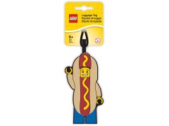 Конструктор LEGO (ЛЕГО) Gear 5005582  LEGO Hot Dog Guy Luggage Tag