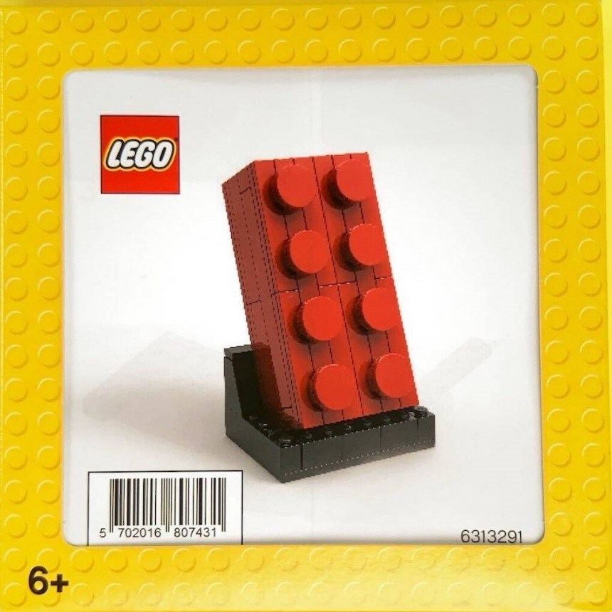 LEGO Buildable 2x4 Red Brick set 5006085