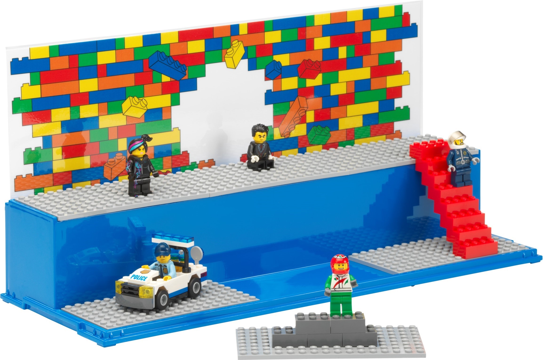 LEGO Play and Display Case (Blue) set 5006157