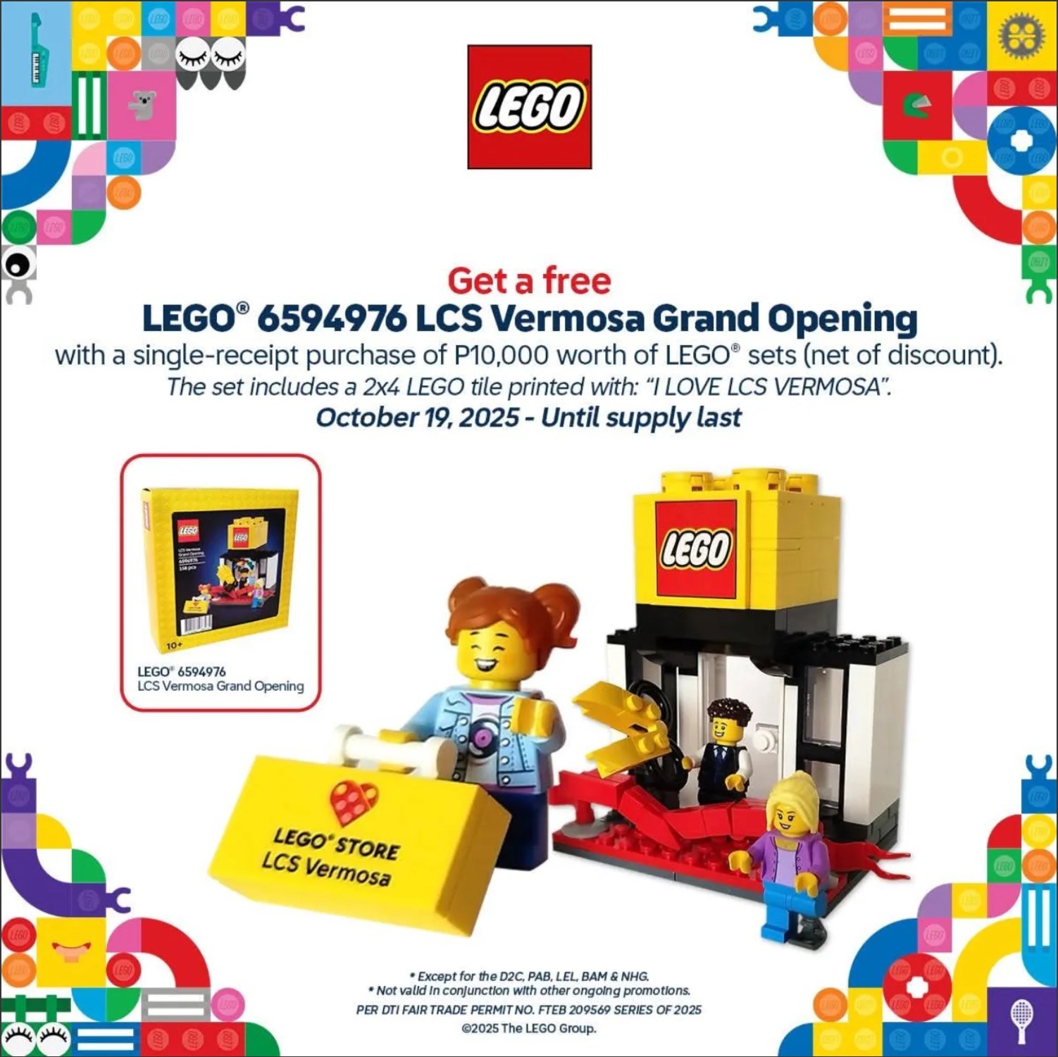 LEGO LCS Vermosa Grand Opening set 5009506