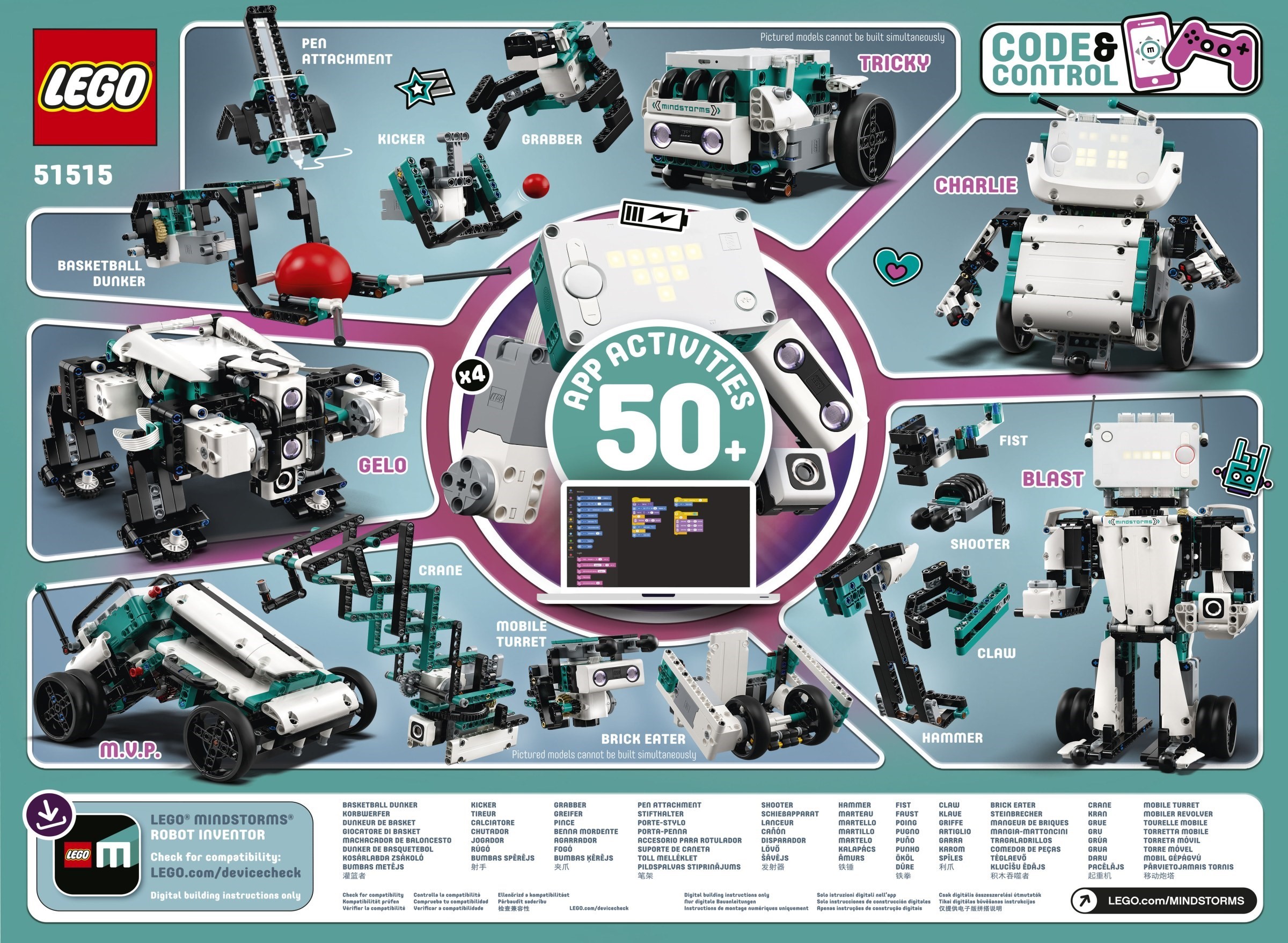 LEGO MINDSTORMS Mini Robots • Set 40413 • SetDB