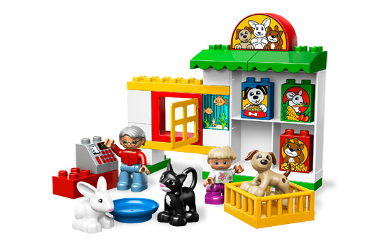 Lego pet shop instructions sale