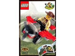Конструктор LEGO (ЛЕГО) Adventurers 5911  Johnny Thunder's Plane